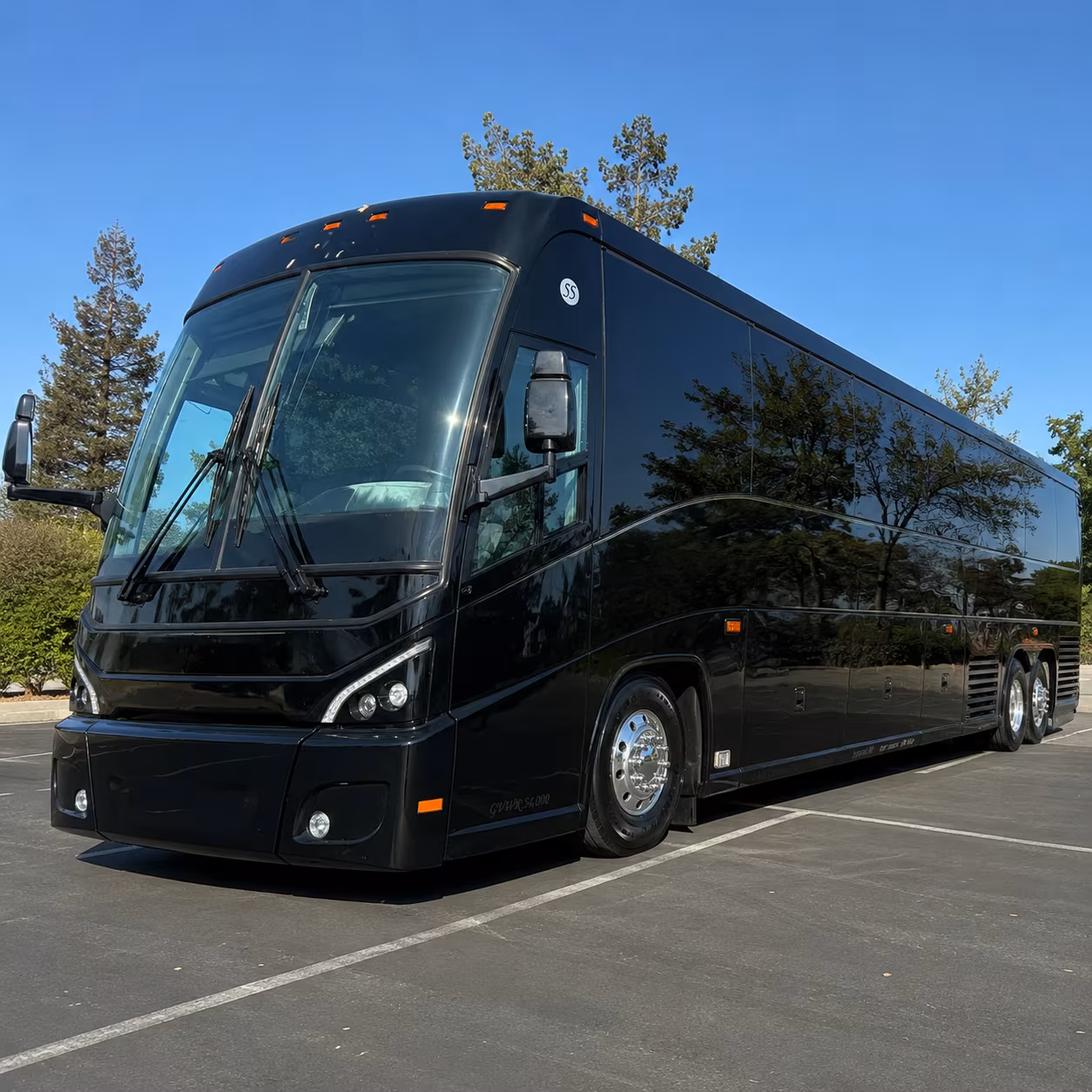 allentown comfortable charter buses for government military personnel
