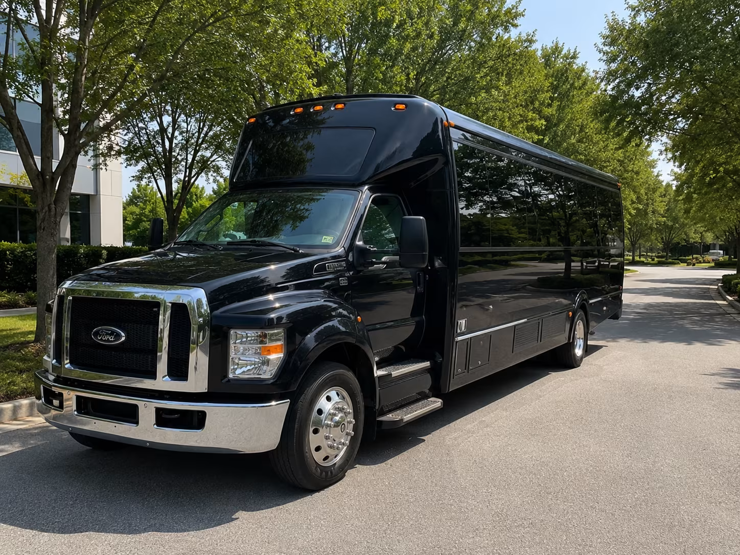 newark professional employee shuttle bus rentals in newark