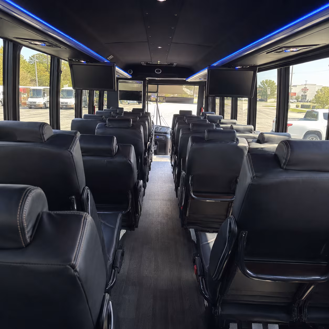 reading spacious charter bus rentals for reading sporting events