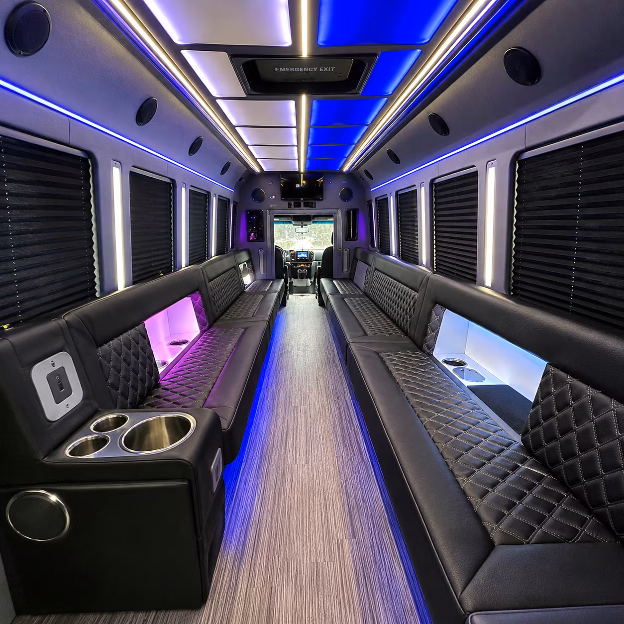 rochester party bus rentals inside